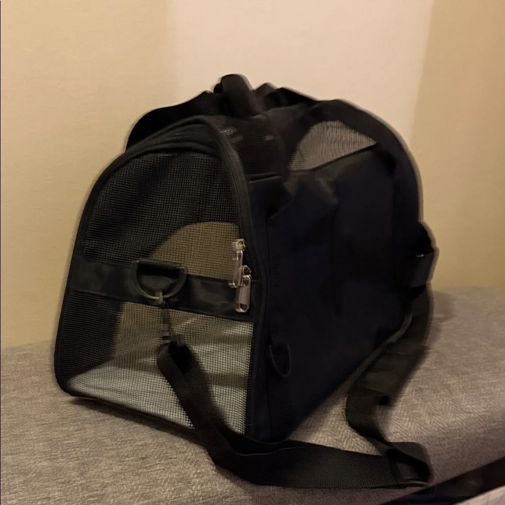 Black Pet Carrier for Dogs